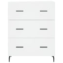 vidaXL fehér szerelt fa magasszekrény 69,5 x 34 x 180 cm