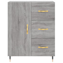 vidaXL szürke sonoma szerelt fa magasszekrény 69,5 x 34 x 180 cm