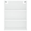 vidaXL fehér szerelt fa magasszekrény 69,5 x 34 x 180 cm