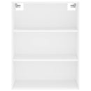 vidaXL fehér szerelt fa magasszekrény 69,5 x 34 x 180 cm