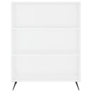 vidaXL fehér szerelt fa magasszekrény 69,5x32,5x180 cm