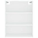 vidaXL fehér szerelt fa magasszekrény 69,5 x 34 x 180 cm