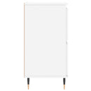 vidaXL 2 db fehér szerelt fa tálalószekrény