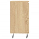 vidaXL 3 db sonoma tölgyszínű szerelt fa tálalószekrény