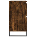 vidaXL 3 db füstös tölgy szerelt fa tálalószekrény