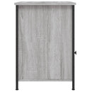 vidaXL szürke sonoma színű szerelt fa éjjeliszekrény 40 x 42 x 60 cm