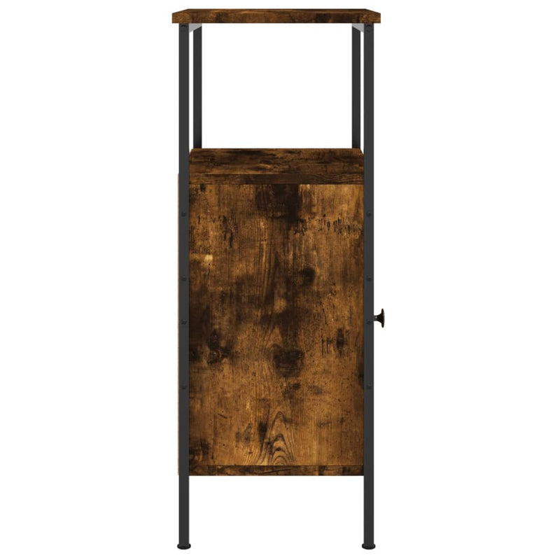 vidaXL 2 db füstös tölgy színű éjjeliszekrény 41 x 31 x 80 cm