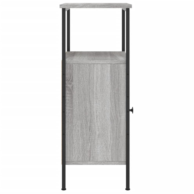 vidaXL 2 db szürke sonoma színű éjjeliszekrény 41 x 31 x 80 cm