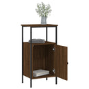 vidaXL 2 db barna tölgyszínű éjjeliszekrény 41 x 31 x 80 cm