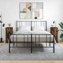 vidaXL 2 db füstös tölgy színű szerelt fa éjjeliszekrény 32x42x80 cm