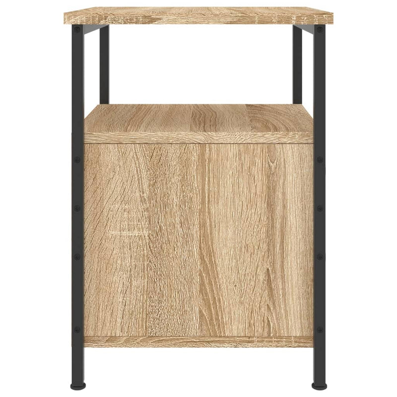 vidaXL 2 db sonoma tölgy éjjeliszekrény 34x35,5x50 cm