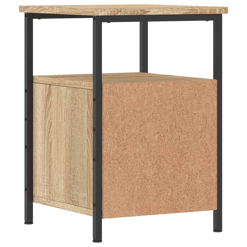 vidaXL 2 db sonoma tölgy éjjeliszekrény 34x35,5x50 cm