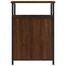 vidaXL barna tölgyszínű szerelt fa éjjeliszekrény 40 x 42 x 60 cm