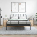 vidaXL 2 db sonoma tölgy színű szerelt fa éjjeliszekrény 30x60x60 cm