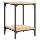 vidaXL sonoma tölgy színű szerelt fa dohányzóasztal 40 x 40 x 55 cm