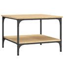 vidaXL sonoma tölgy színű szerelt fa dohányzóasztal 55 x 55 x 40 cm