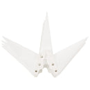 vidaXL 3 db összecsukható fehér karácsonyi lámpa LED-del 57 cm