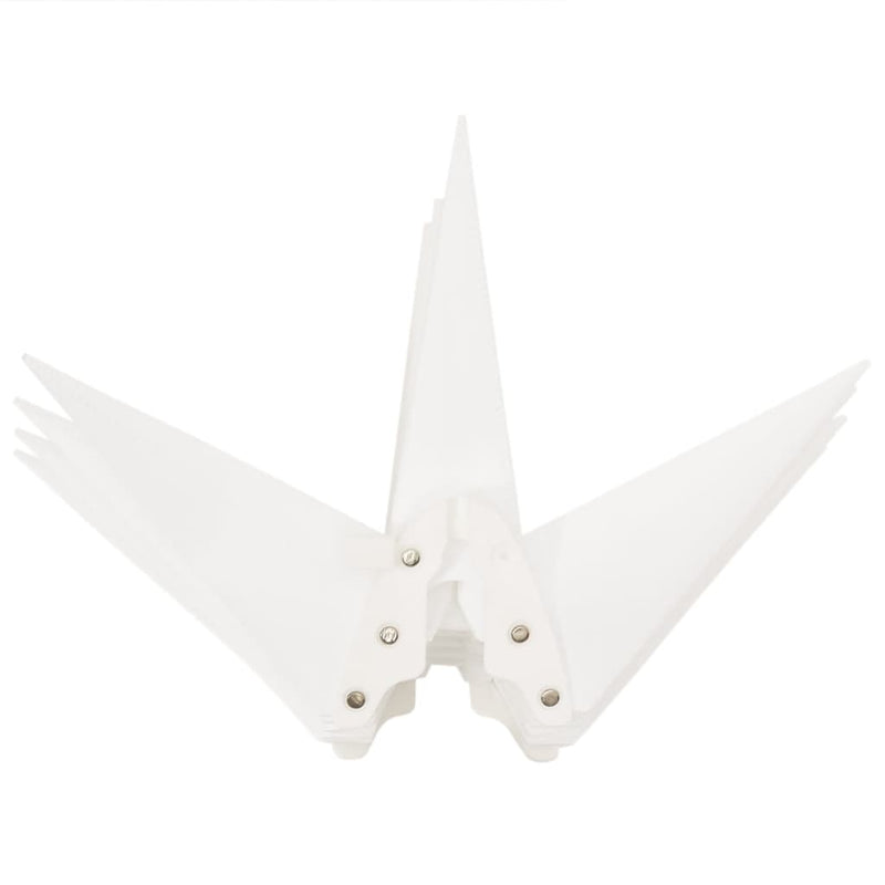 vidaXL 3 db összecsukható fehér karácsonyi lámpa LED-del 57 cm