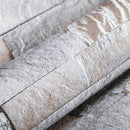 vidaXL szürke és barna kőhatású nem szőtt 3D tapéta 10 x 0,53 m