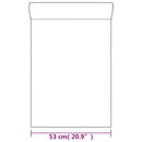 vidaXL szürke egyszínű nem szőtt 3D tapéta 10 x 0,53 m