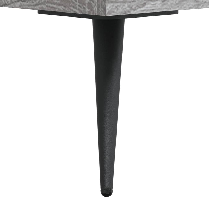 vidaXL szürke sonoma színű szerelt fa tálalószekrény 69,5 x 34 x 90 cm