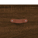 vidaXL barna tölgy színű szerelt fa tálalószekrény 69,5 x 34 x 90 cm