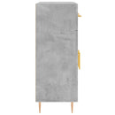 vidaXL betonszürke szerelt fa tálalószekrény 69,5 x 34 x 90 cm