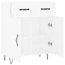 vidaXL fehér szerelt fa tálalószekrény 69,5 x 34 x 90 cm