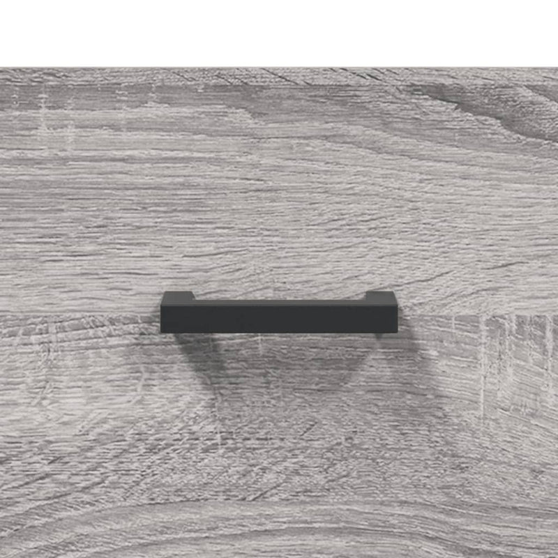 vidaXL szürke sonoma színű szerelt fa tálalószekrény 69,5 x 34 x 90 cm