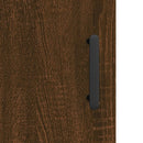 vidaXL barna tölgy színű szerelt fa tálalószekrény 69,5 x 34 x 90 cm