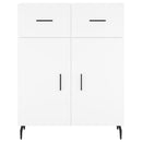 vidaXL fehér szerelt fa tálalószekrény 69,5 x 34 x 90 cm