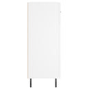 vidaXL fehér szerelt fa tálalószekrény 69,5 x 34 x 90 cm