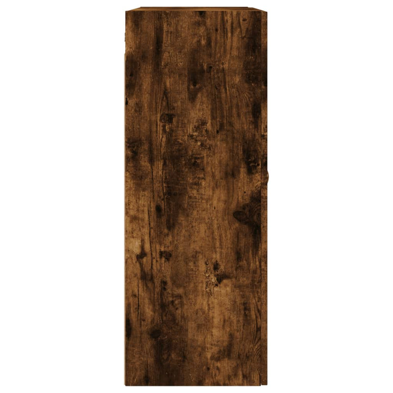 vidaXL füstös tölgy színű fali szekrény 69,5 x 34 x 90 cm