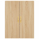 vidaXL sonoma színű fali szekrény 69,5x34x90 cm