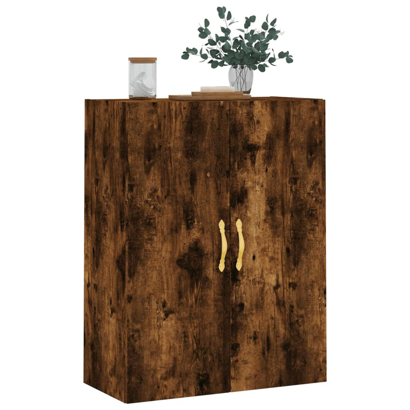 vidaXL füstös tölgy színű fali szekrény 69,5 x 34 x 90 cm