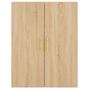 vidaXL sonoma színű fali szekrény 69,5x34x90 cm