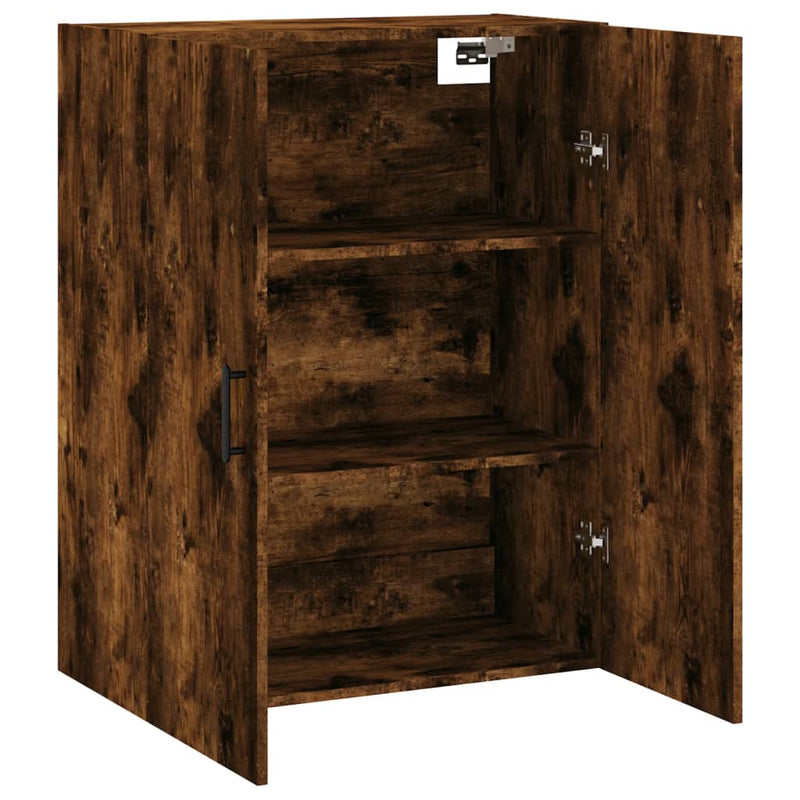 vidaXL füstös tölgy színű fali szekrény 69,5 x 34 x 90 cm