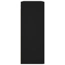 vidaXL fekete fali szekrény 69,5 x 34 x 90 cm