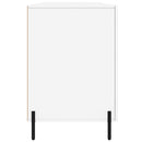 vidaXL magasfényű fehér színű szerelt fa íróasztal 140 x 50 x 75 cm