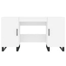 vidaXL fehér szerelt fa íróasztal 140 x 50 x 75 cm