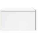 vidaXL 2 db fehér falra szerelhető éjjeliszekrény 35x35x20 cm