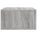 vidaXL szürke sonoma falra szerelhető éjjeliszekrény 35x35x20 cm