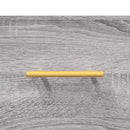 vidaXL 2 db szürke sonoma falra szerelhető éjjeliszekrény 35x35x20 cm
