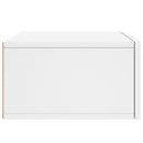 vidaXL 2 db fehér falra szerelhető éjjeliszekrény 35x35x20 cm