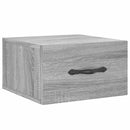 vidaXL szürke sonoma falra szerelhető éjjeliszekrény 35x35x20 cm