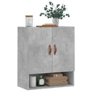 vidaXL betonszürke szerelt fa faliszekrény 60 x 31 x 70 cm