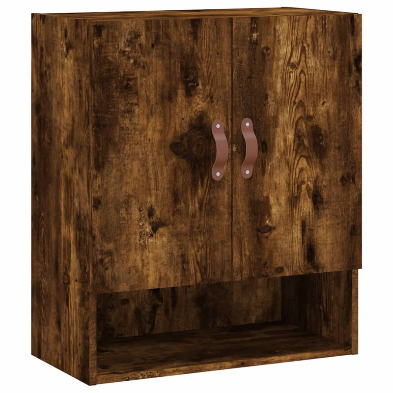 vidaXL füstös tölgy színű szerelt fa fali szekrény 60 x 31 x 70 cm