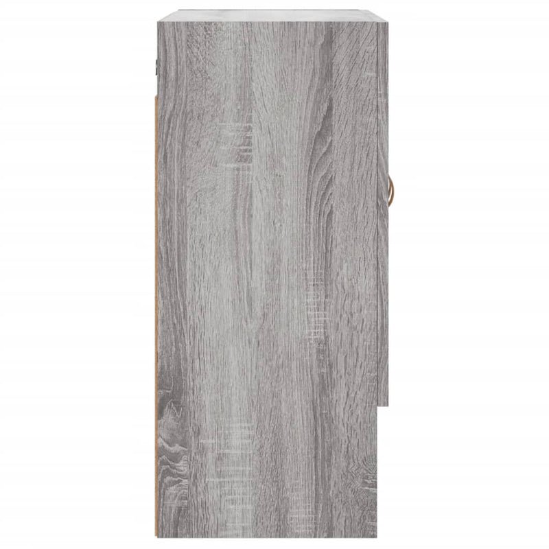 vidaXL szürke sonoma színű szerelt fa faliszekrény 60 x 31 x 70 cm