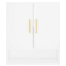 vidaXL fehér szerelt fa faliszekrény 60 x 31 x 70 cm