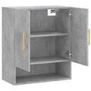 vidaXL betonszürke szerelt fa faliszekrény 60 x 31 x 70 cm